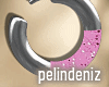 [P] Flashy pink earrings