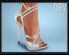 ORNELLA SILVER HEELS