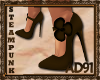 ! Steampunk Floral Shoe