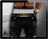 ALG- Black Golden Pants