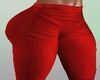 Red skinny pants