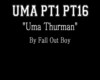 UMA THURMAN FALL OUT BOY