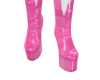 2/10 nurse boots pink ca