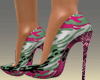 (7K)Pink Camo Stilettos