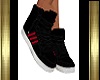 MEN RED STRIPE KICKS