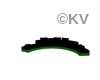 Green / Black Couch