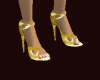 Gold Splash Heels