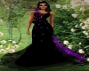 Midnight purple Gown