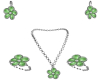 Belinda 5Pc Green Set