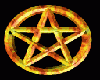fiery pentagram animated