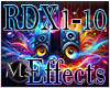 RDX EFFECTS 1-10