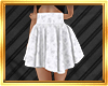 ! White floral Skirt