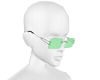 Mint Green Glasses