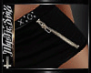 X O's Black Mini Skirt
