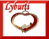 Heart Swing Red And Gold