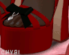 C~Red/Black Cutie Heels