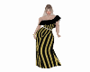 CONJUNTO A RAYAS Y NEGRO