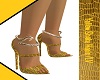 LV/Yellow Snake Heels