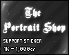 Support Sticker 1k