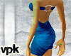 VPK Tube Dress !Aqua