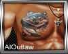 AOL- Native Wolf Tattoo