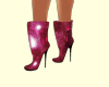 star pink boots