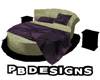 PB Plum/Sage Bed 8 Poses