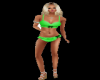 Angel's Green Bikini