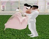 Wedding Garden Kiss