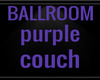 ballroom purple couch