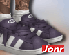 Lilac Sneaker Socks