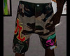 Y2K Camo Shorts