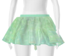 Mint Green Blurred Skirt