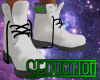 |S| Husband Boots White