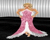 Princess In Pink Gown