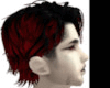 BLK N RED LEFT WAVY M