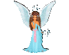 Pretty Blue Angel Fairy
