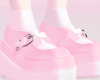Pink Doll Heart Shoes
