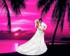 Tropical Sunset Wedding