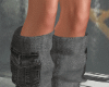 [G] Gray jeans boots