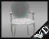WD* Silver Wedding Chair