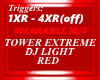 RED DJ LIGHT, TOWER XT