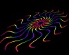 Rainbow Neon Floor Spin