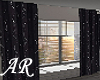 Animated Black Curtains