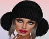 Hat with ombre K hair