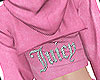 X. Juicy pink hooddie