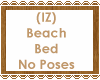Beach Bed No Poses