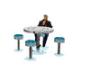 Diner Table/ Stools