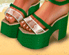Tropical Green Heels