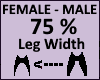 Leg Thigh Scaler 75%